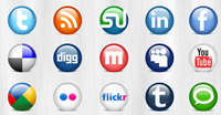 sampling of social media and networking sites